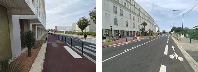 Avenue Galil&eacute;e et Avenue Newton